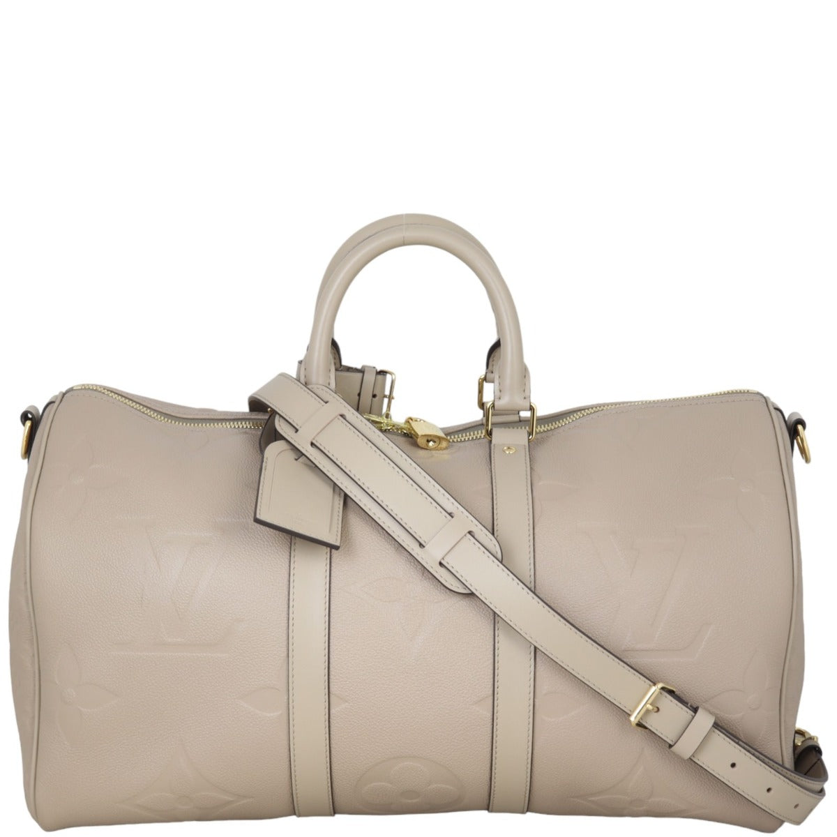 Louis Vuitton Keepall 45 Bandouliere Monogram Empreinte Giant