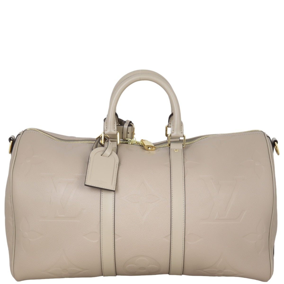 Louis Vuitton Keepall 45 Bandouliere Monogram Empreinte Giant