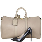 Louis Vuitton Keepall 45 Bandouliere Monogram Empreinte Giant