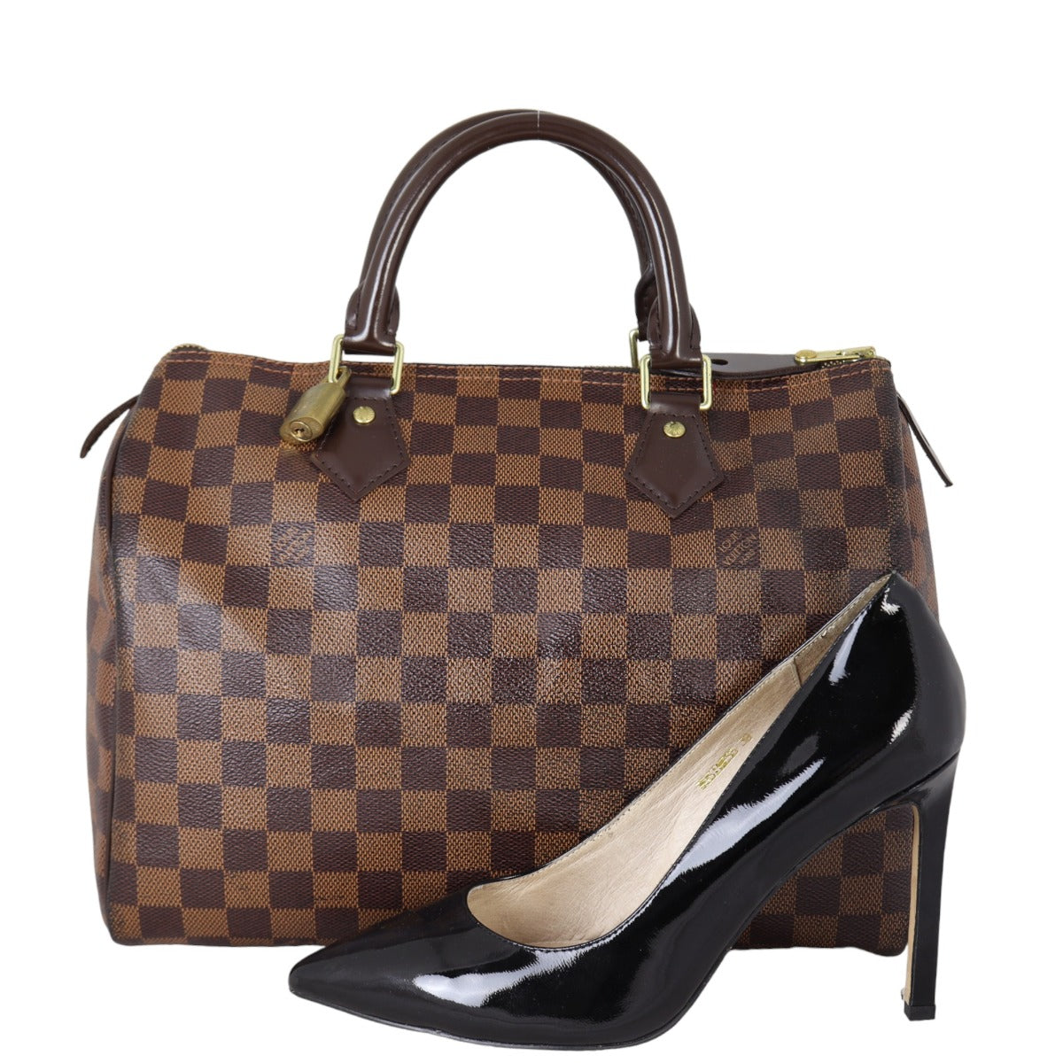 Louis Vuitton Speedy 30 Damier Ebene