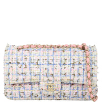 Chanel Classic Double Flap Tweed Medium