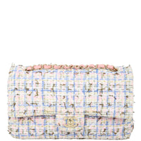 Chanel Classic Double Flap Tweed Medium