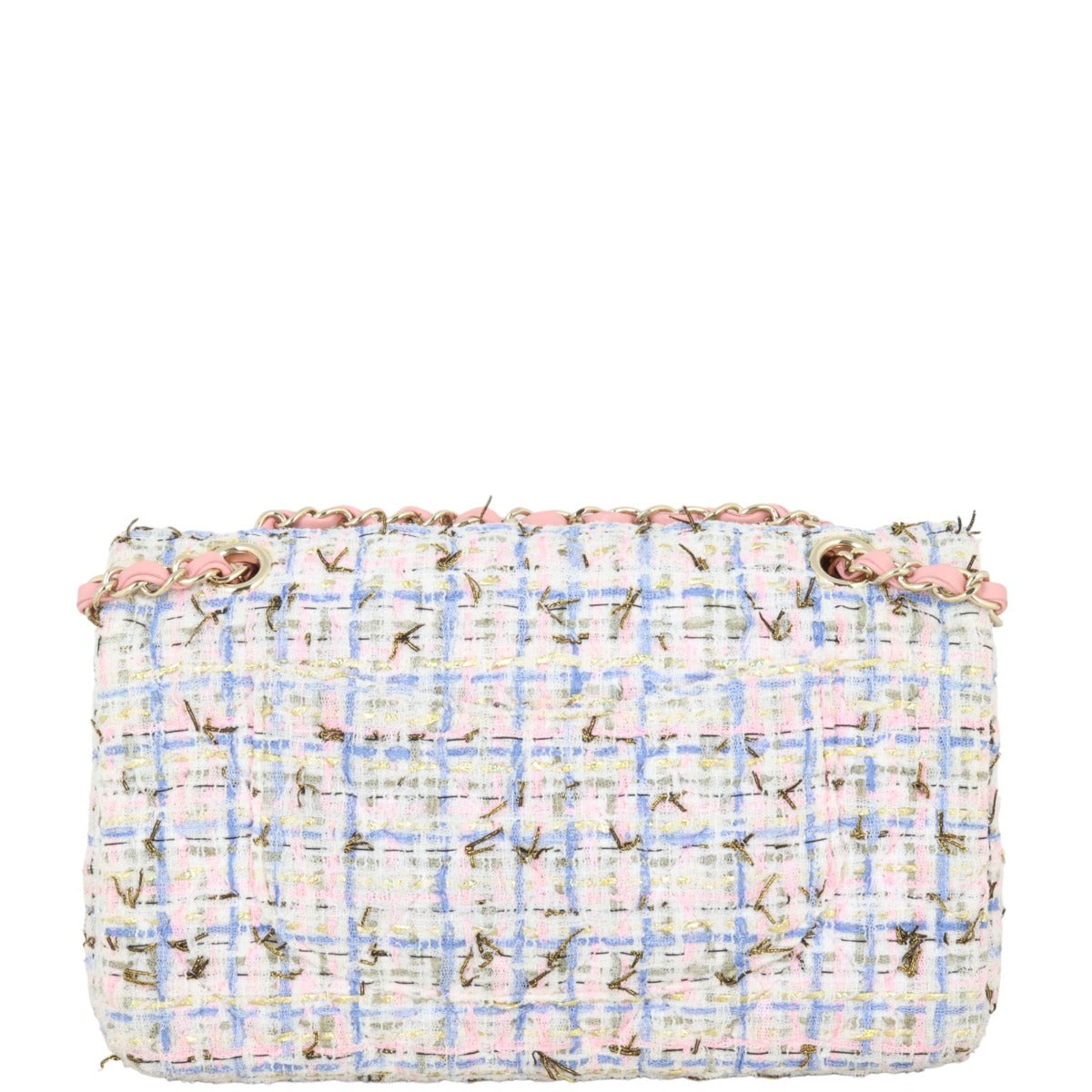 Chanel Classic Double Flap Tweed Medium