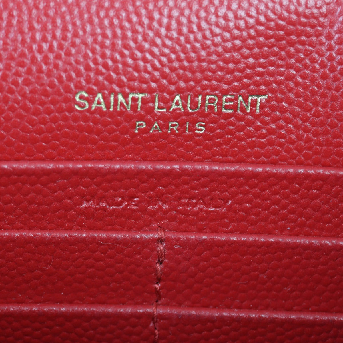 Saint Laurent Cassandre Envelope Chain Wallet