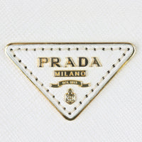 Prada Saffiano Lux Galleria Double Zip Tote Large Logo