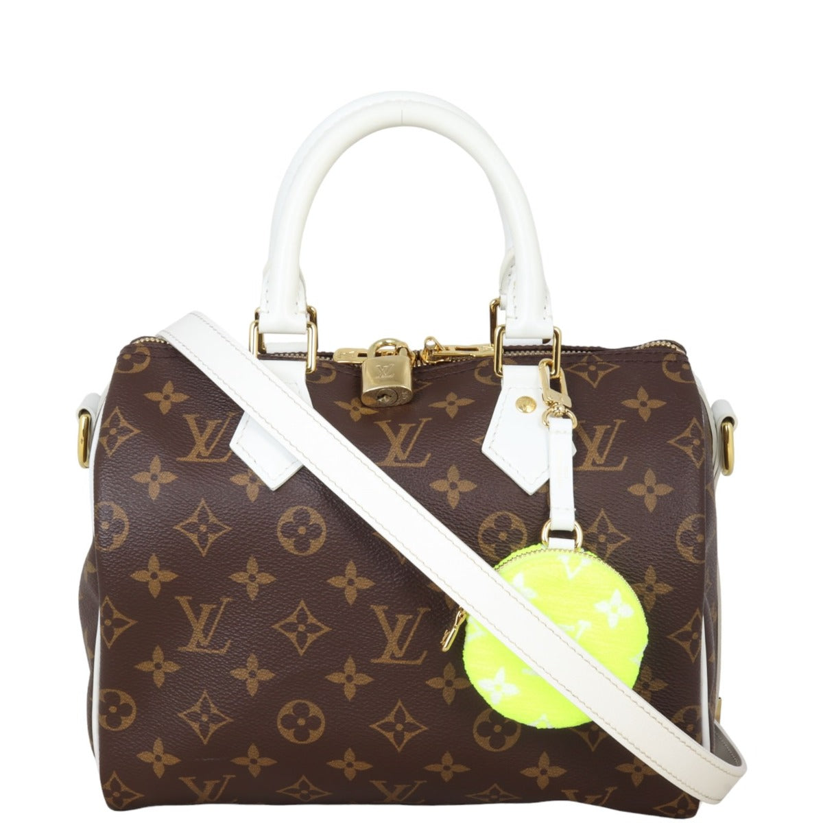 Louis Vuitton Speedy 25 Bandouliere Monogram LV Match