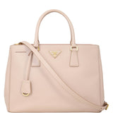 Prada Saffiano Lux Galleria Double Zip Tote Medium