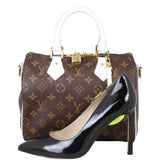 Louis Vuitton Speedy 25 Bandouliere Monogram LV Match