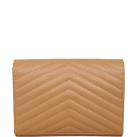 Saint Laurent Cassandre Flap Wristlet Pouch