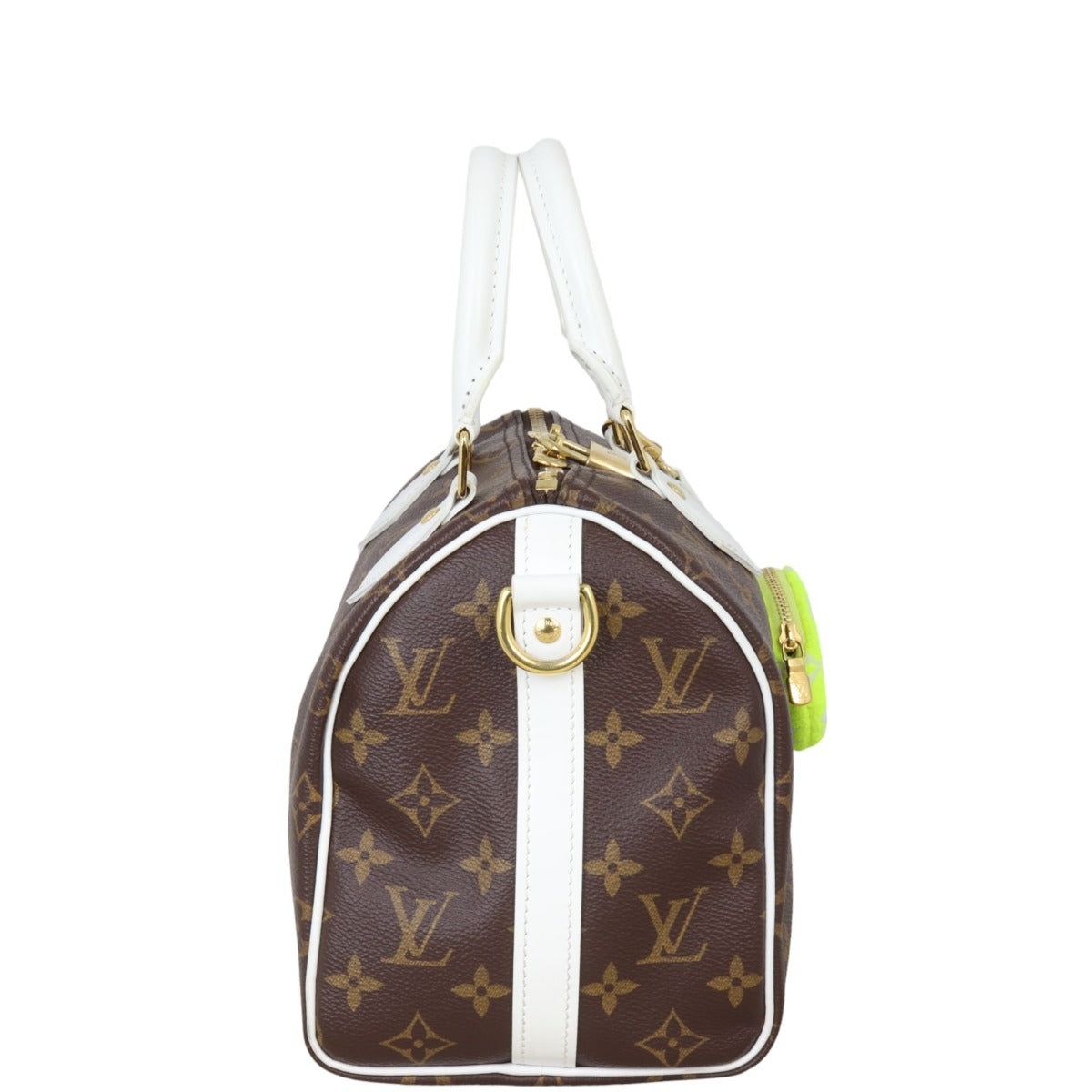 Louis Vuitton Speedy 25 Bandouliere Monogram LV Match