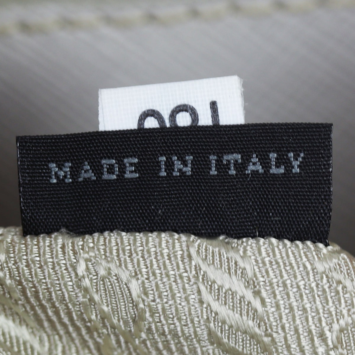 Prada Saffiano Lux Galleria Double Zip Tote Large Interior Stamp