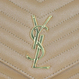 Saint Laurent Cassandre Flap Wristlet Pouch