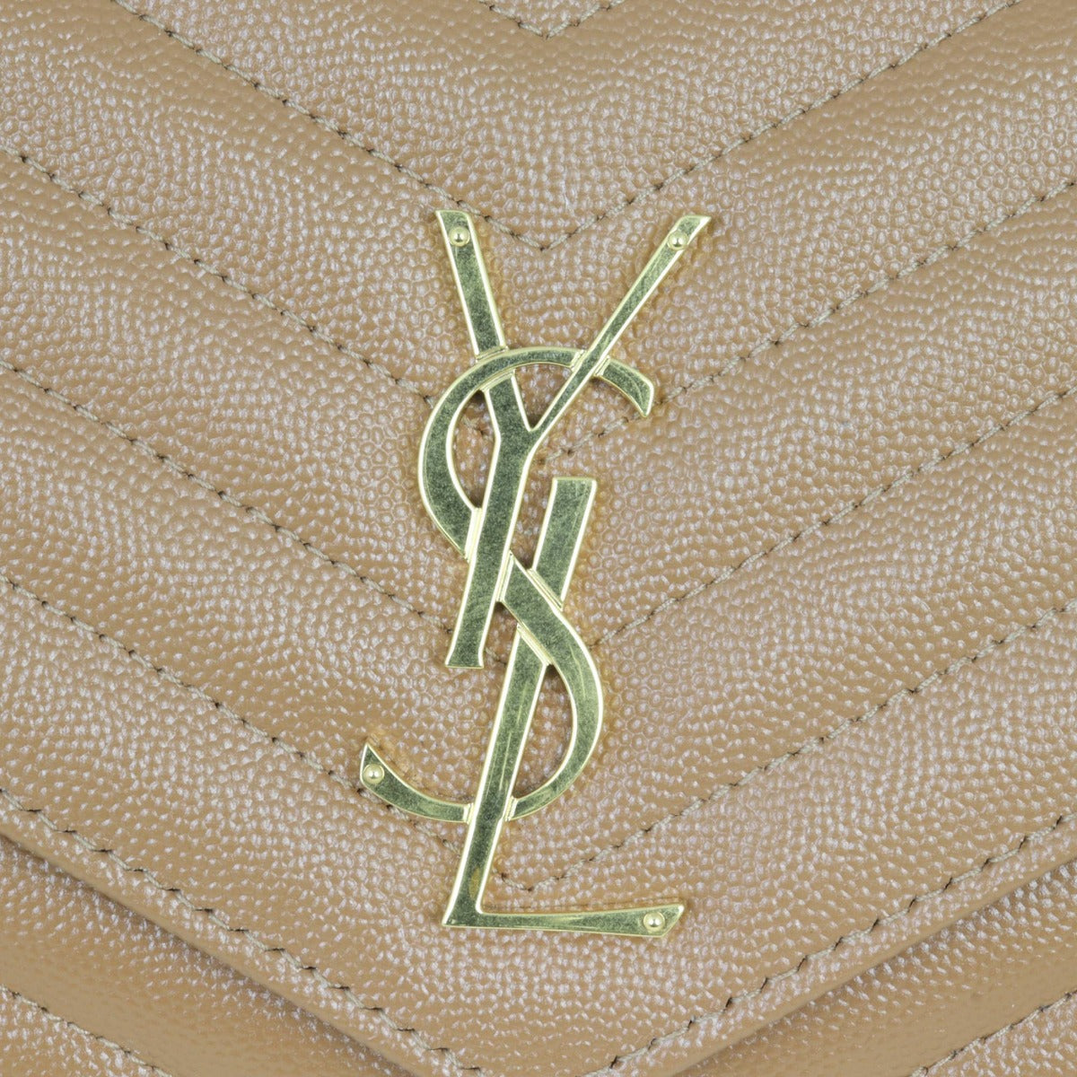 Saint Laurent Cassandre Flap Wristlet Pouch