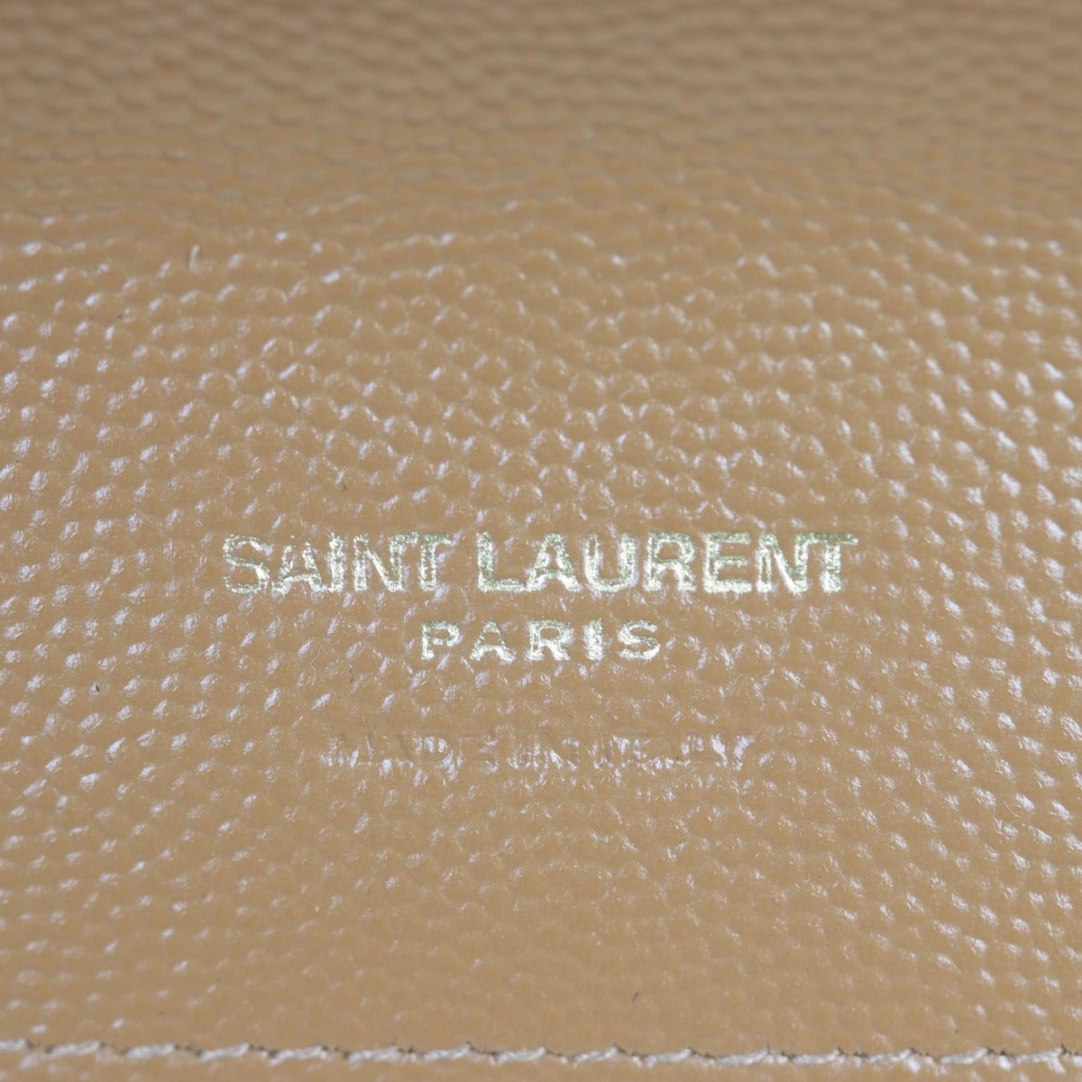 Saint Laurent Cassandre Flap Wristlet Pouch
