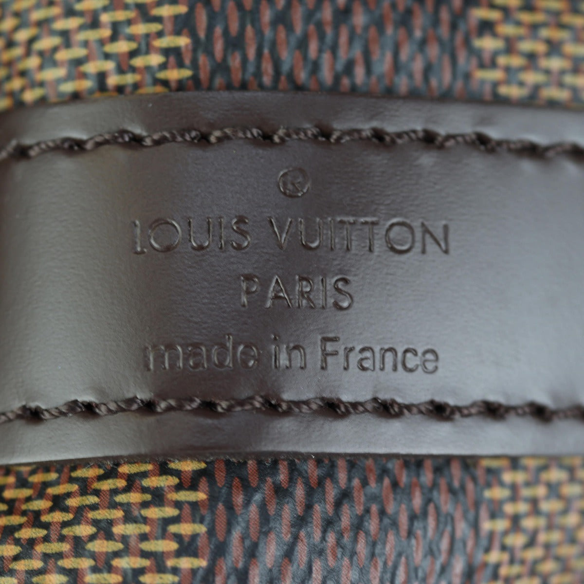 Louis Vuitton Speedy 30 Bandouliere Damier Ebene Stamp