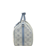 Louis Vuitton Keepall 50 Bandouliere Monogram Washed Denim