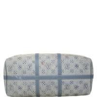 Louis Vuitton Keepall 50 Bandouliere Monogram Washed Denim