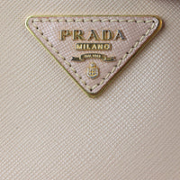 Prada Saffiano Lux Galleria Double Zip Tote Small