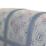 Louis Vuitton Keepall 50 Bandouliere Monogram Washed Denim