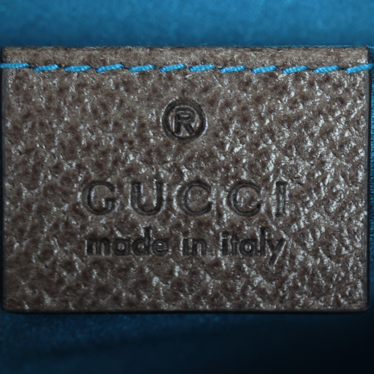 Gucci Ophidia GG Supreme Small Shoulder Bag Interior Stamp