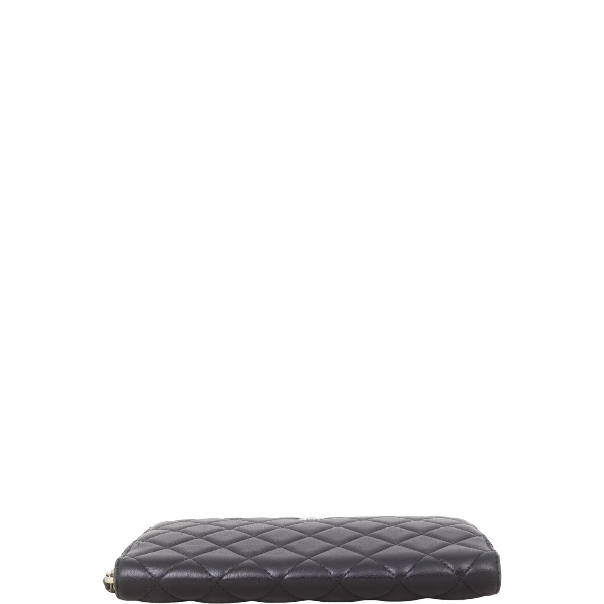 Chanel Classic CC Zip Around Organiser Wallet | Black Diamond