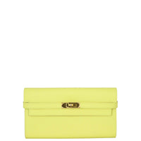 Hermes Kelly Classic Long Wallet Epsom