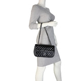 Chanel Classic Twist Flap Bag Patent Medium | Black Diamond