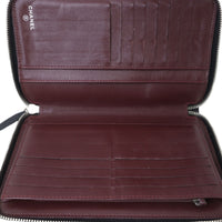 Chanel Classic CC Zip Around Organiser Wallet | Black Diamond