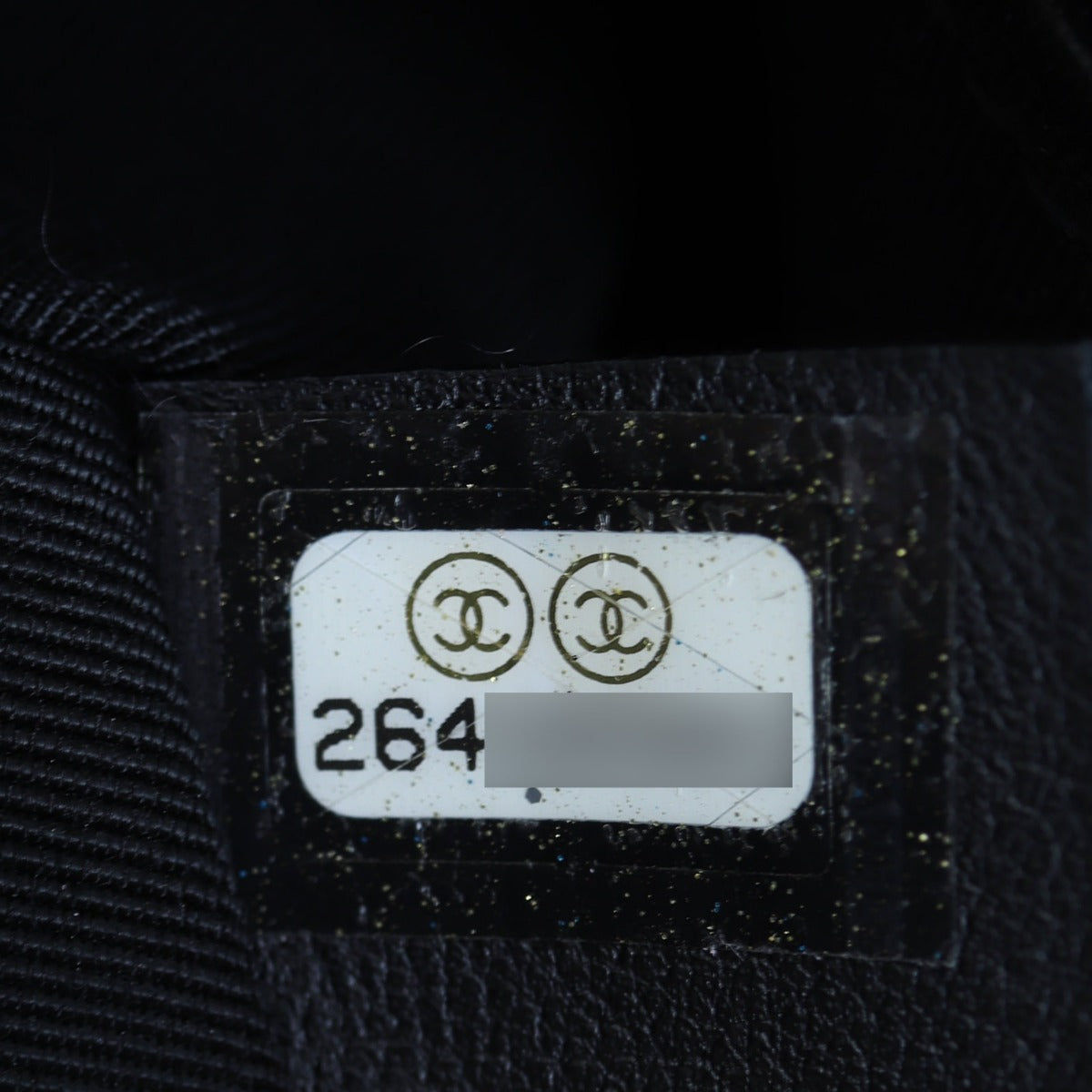 Chanel Boy Small Tweed Pearls Date Code