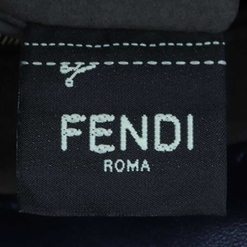 Fendi FF Leather Tote Interior Stamp