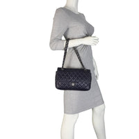 Chanel Classic Double Flap Small Lambskin | Navy