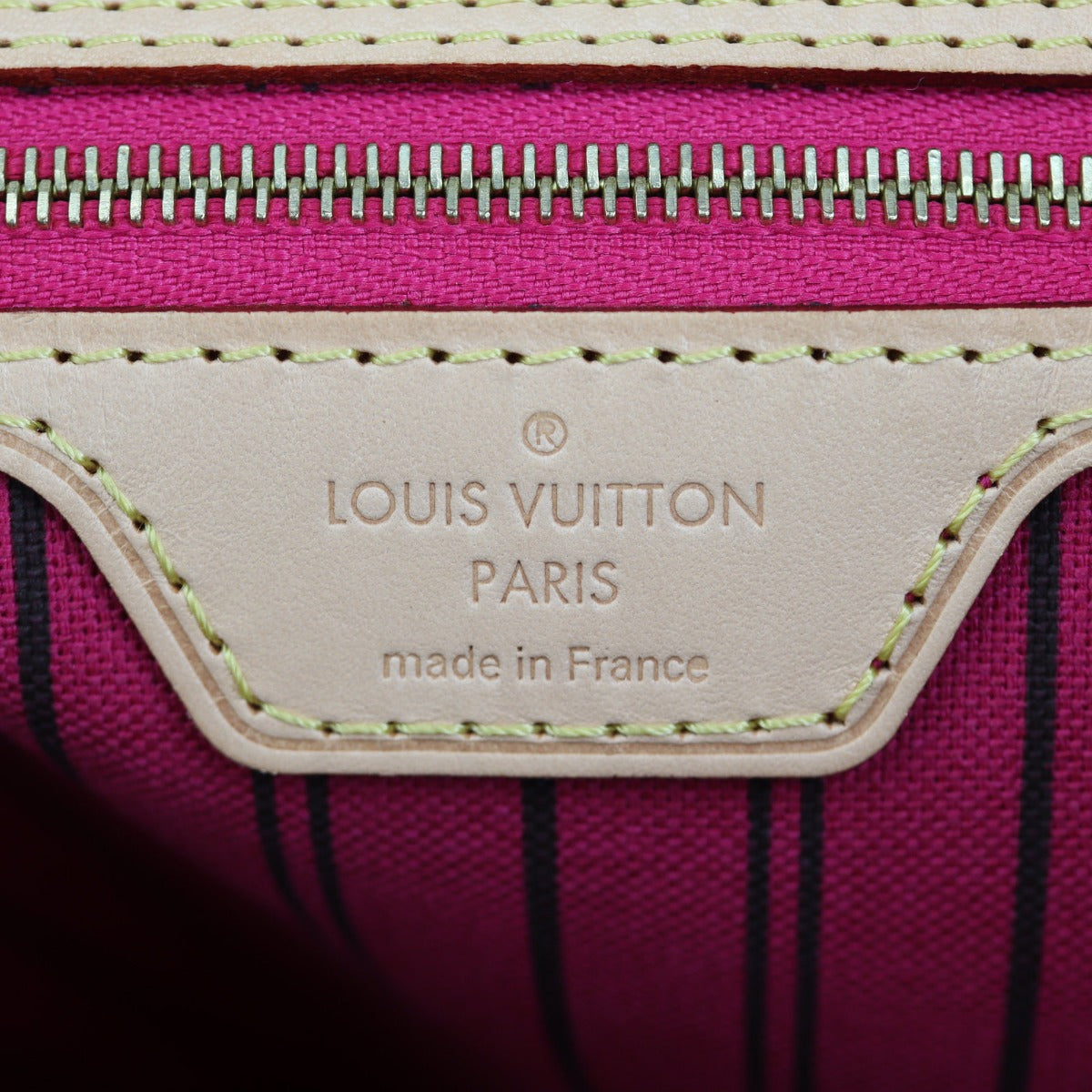 Louis Vuitton Delightful MM Monogram Interior Stamp