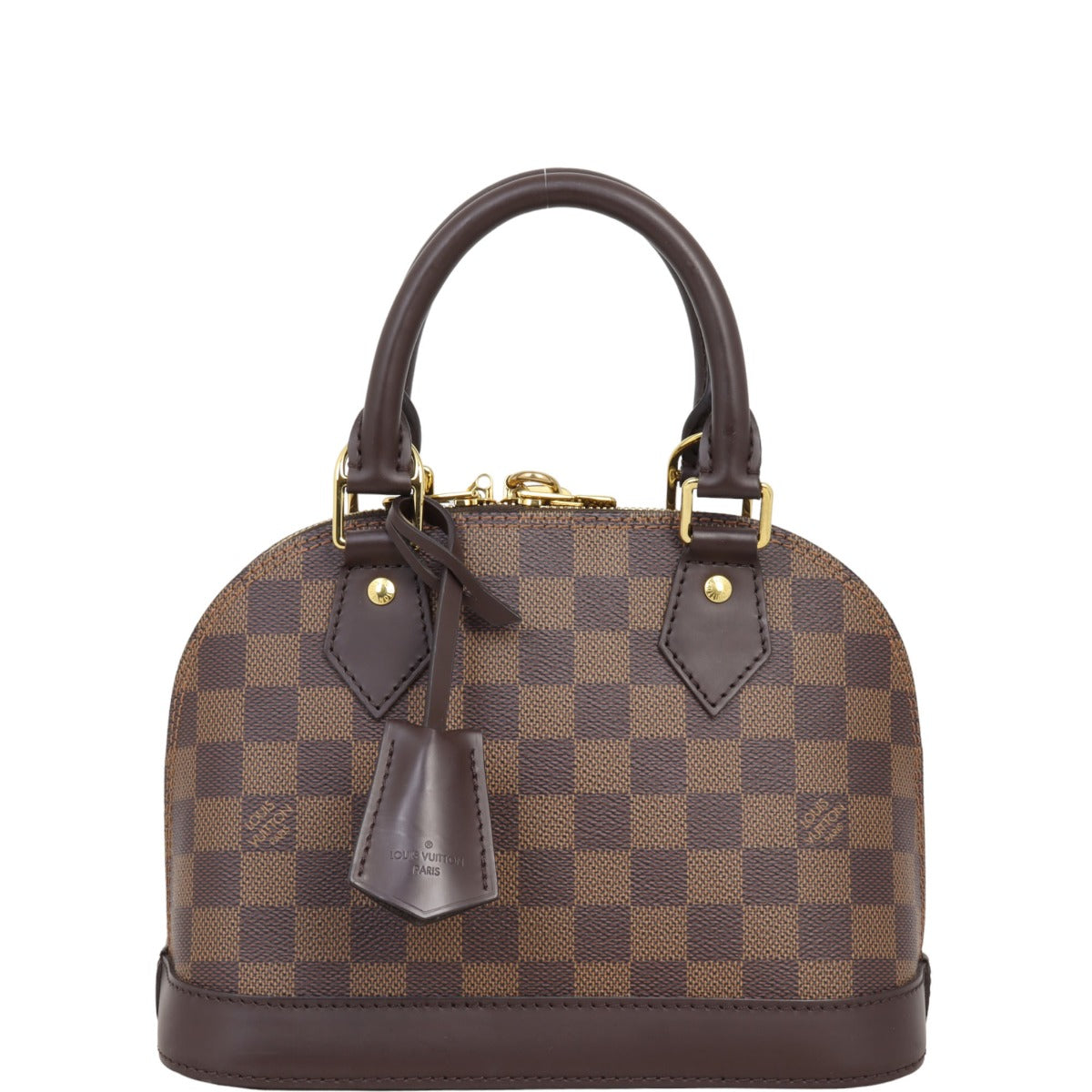 Louis Vuitton Alma BB Damier Ebene |  G Padlock