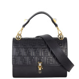 Fendi Kan I Crossbody Medium Logo Embossed