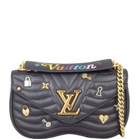 Louis Vuitton New Wave MM Chain Bag Love Lock