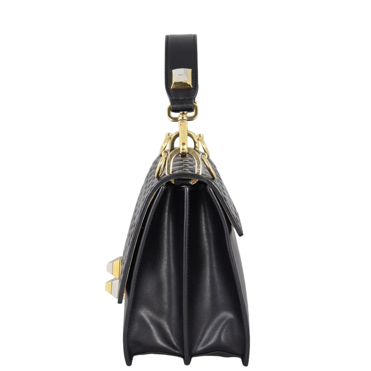 Fendi Kan I Crossbody Medium Logo Embossed