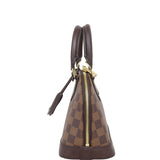 Louis Vuitton Alma BB Damier Ebene |  G Padlock