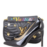 Louis Vuitton New Wave MM Chain Bag Love Lock