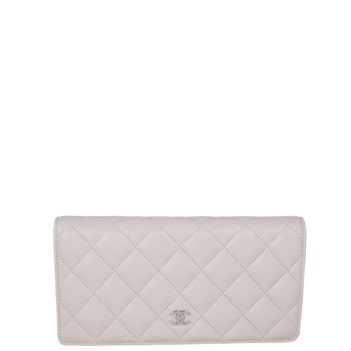 Chanel Classic CC Yen Wallet | Off White