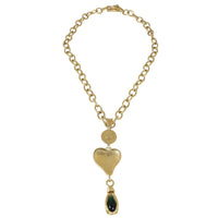 Chanel CC Jewel Drop Necklace