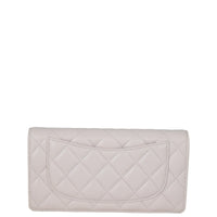 Chanel Classic CC Yen Wallet | Off White