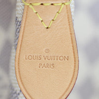 Louis Vuitton Iena MM Damier Azur side stamp