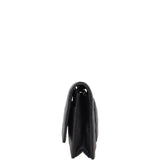 Chanel Classic Wallet on Chain | Black Silver Hardware