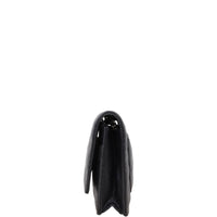 Chanel Classic Wallet on Chain | Black Silver Hardware