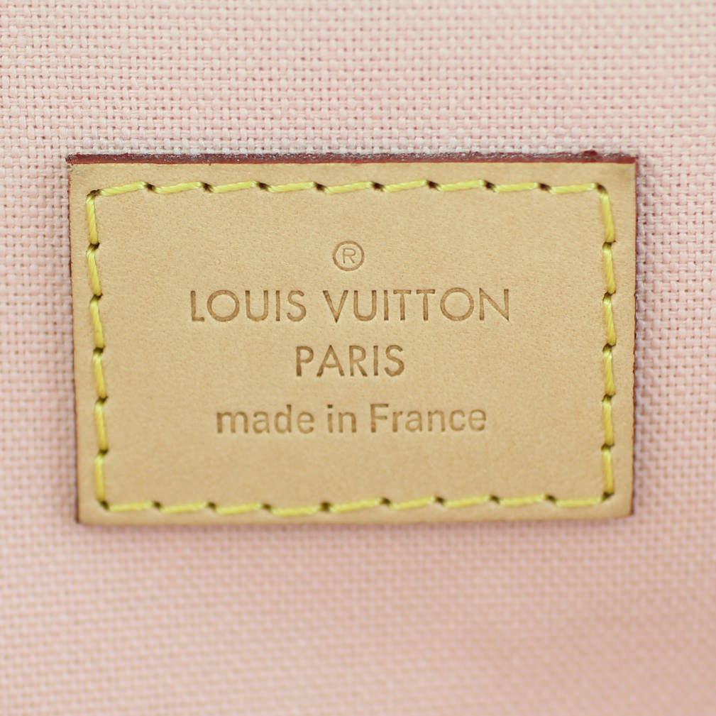Louis Vuitton Iena MM Damier Azur interior stamp