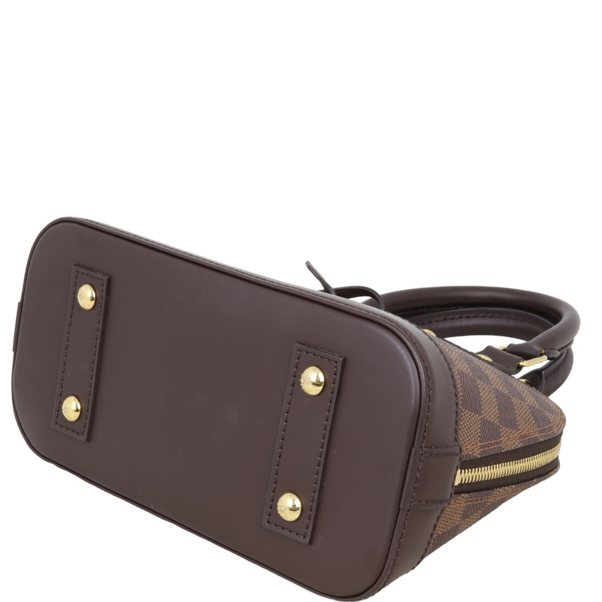 Louis Vuitton Alma BB Damier Ebene |  G Padlock