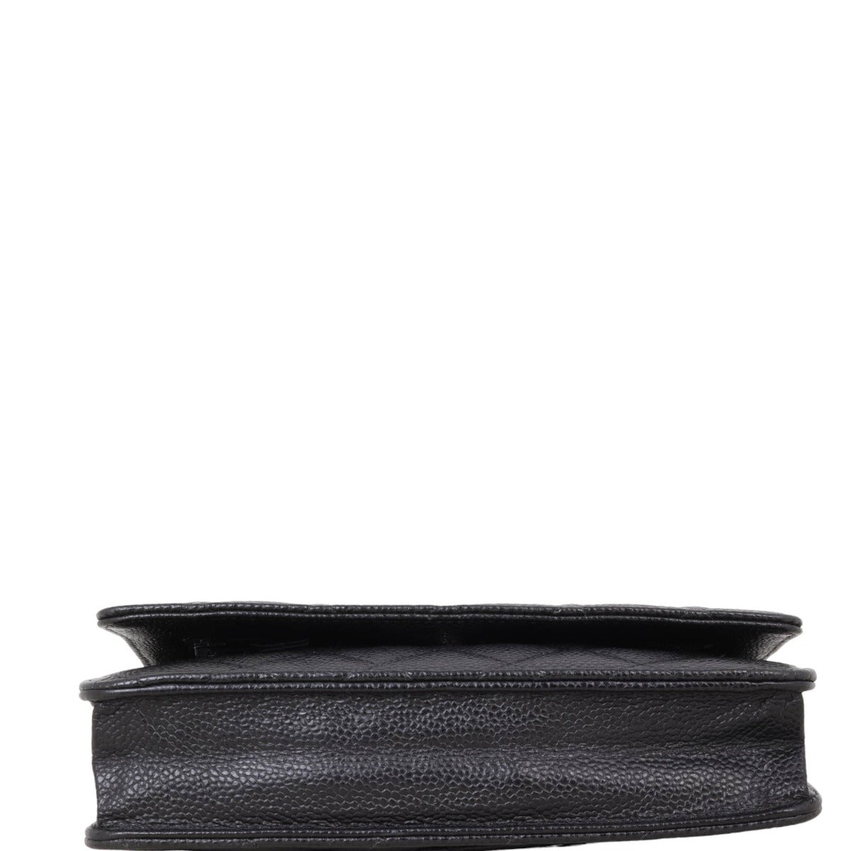 Chanel Classic Wallet on Chain | Black Silver Hardware