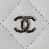 Chanel Classic CC Yen Wallet | Off White