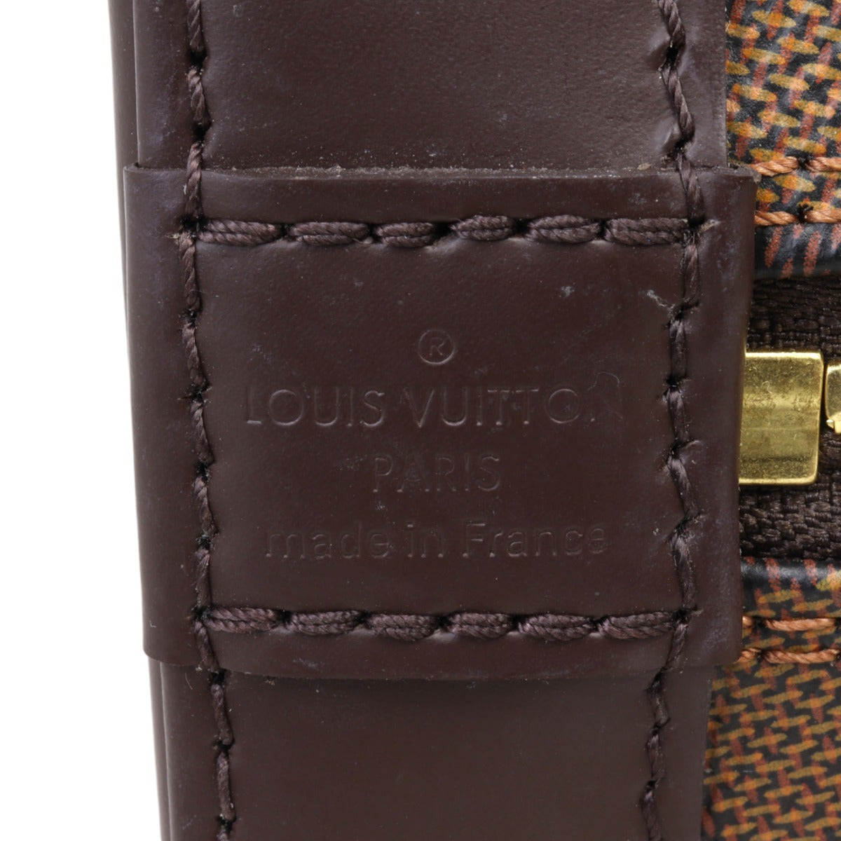 Louis Vuitton Alma BB Damier Ebene |  G Padlock