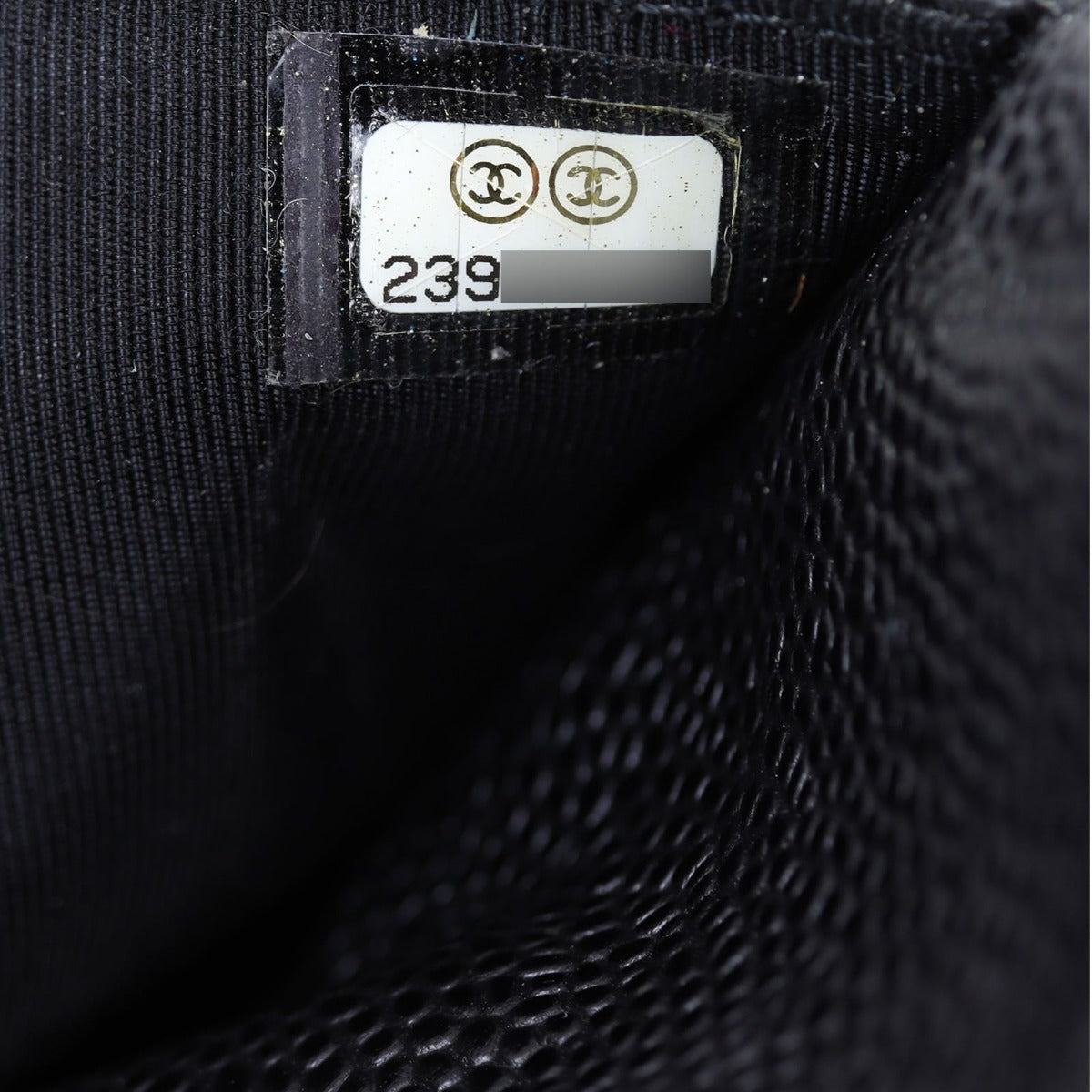 Chanel Classic Wallet on Chain | Black Silver Hardware